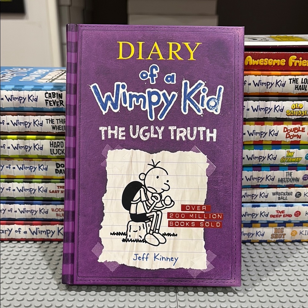 Diary of a Wimpy Kid: The Ugly Truth – Hardcover Book by Jeff Kinney (Brand New)